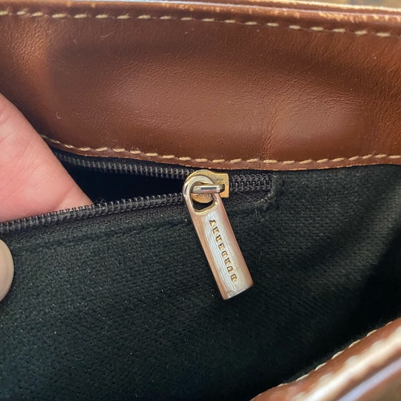 Burberry Beige and Brown Check Shoulder Bag - Picture 12 of 16